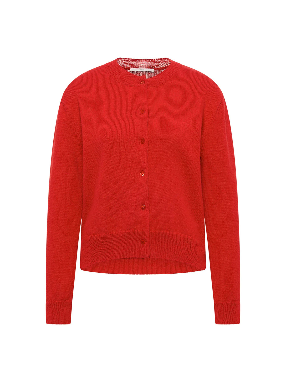 Boxy Strickjacke aus Bio-Schurwolle und Bio-Baumwolle (GOTS)