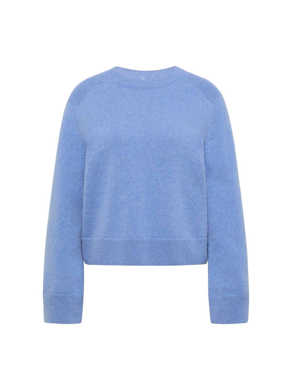 Cropped Pullover aus Bio-Schurwolle und Bio-Baumwolle (GOTS)
