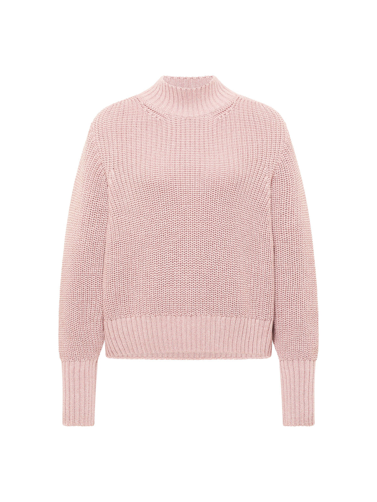 Grobstrickpullover aus Bio-Baumwolle (GOTS)