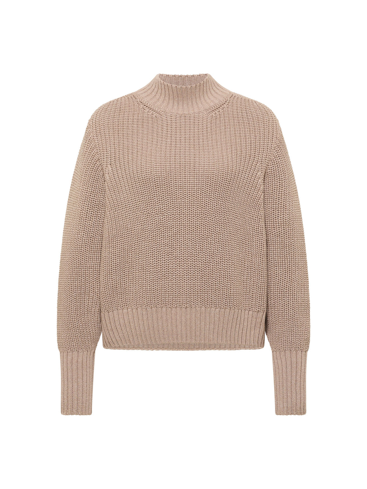 Grobstrickpullover aus Bio-Baumwolle (GOTS)