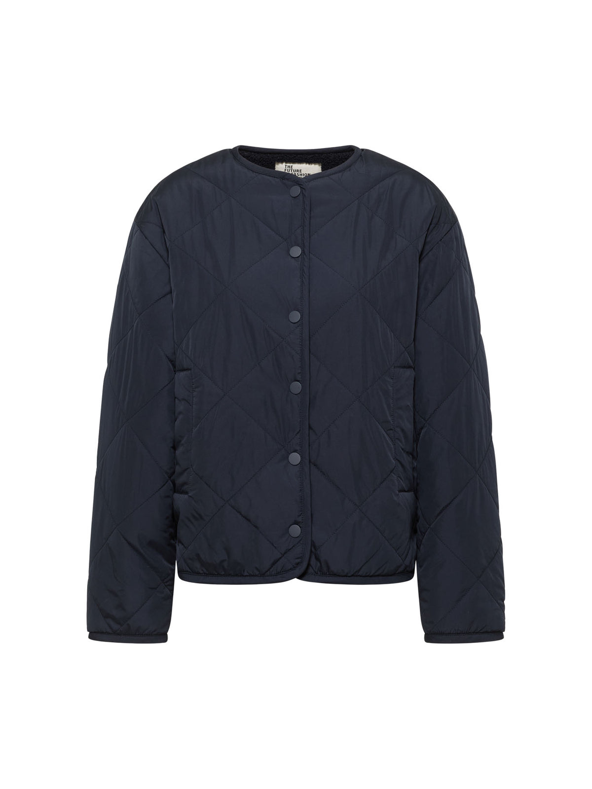Teddy-Steppjacke zum Wenden aus recyceltem Polyester