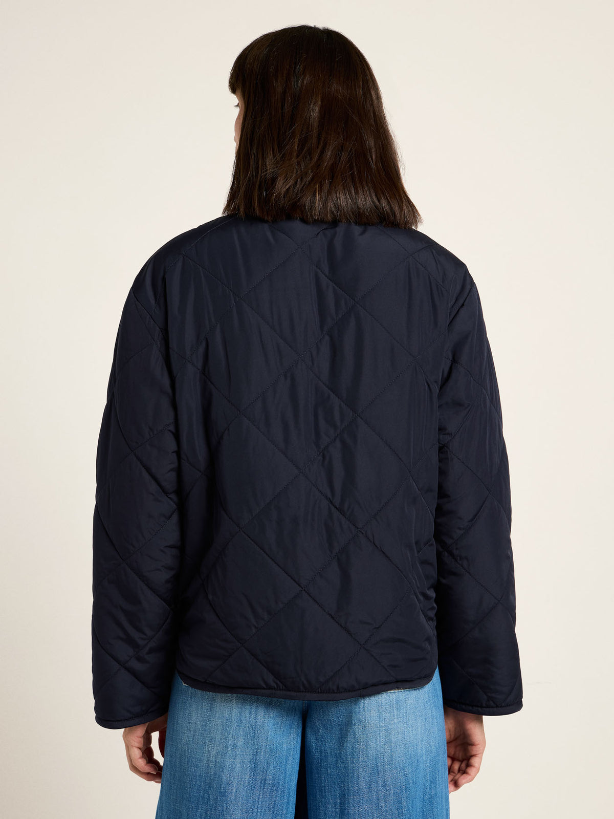 Teddy-Steppjacke zum Wenden aus recyceltem Polyester