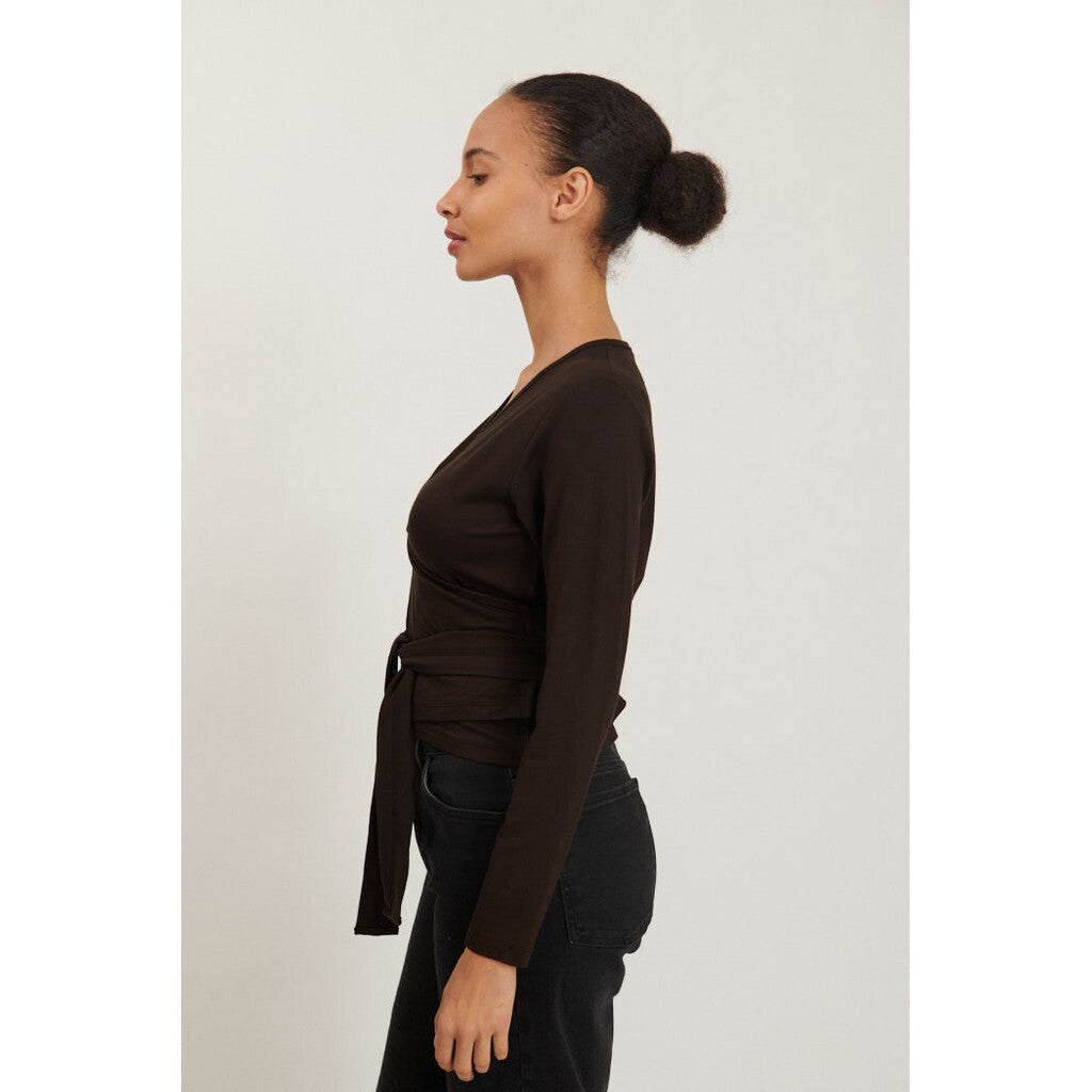 Wickelbluse SADIE aus Ecovero