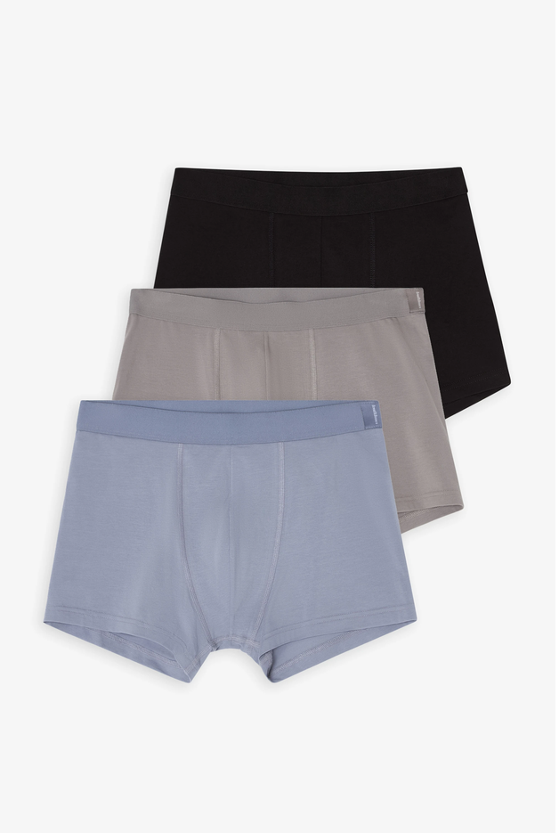 3-Pack Boxershorts BRIEF MIXED aus Bio-Baumwolle