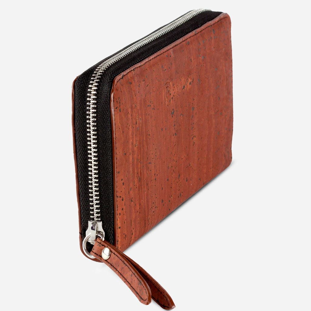 Langes Portemonnaie aus Kork