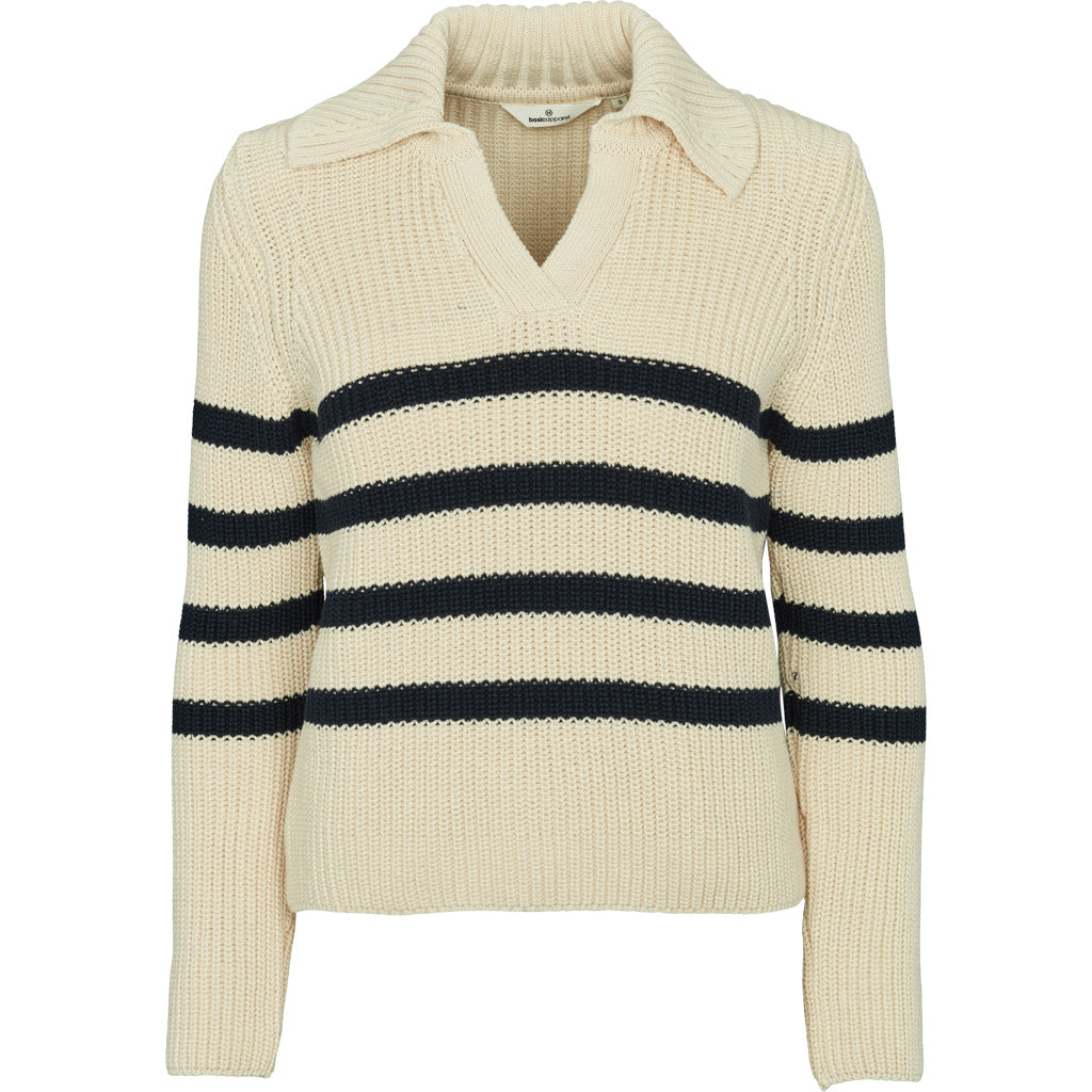 Strickpullover SWEETY POLO aus Bio-Baumwolle