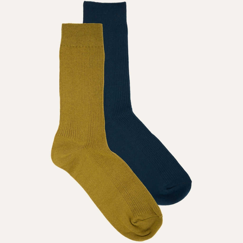 2-Pack Socken CLASSIC mit Bio-Baumwolle und recyceltem Polyester