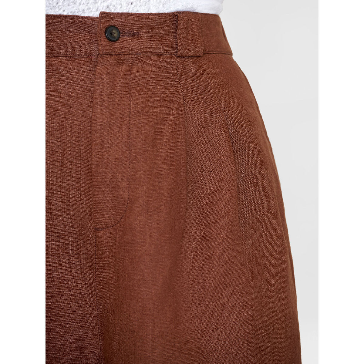 High-Waist Culotte EVE aus Bio-Leinen