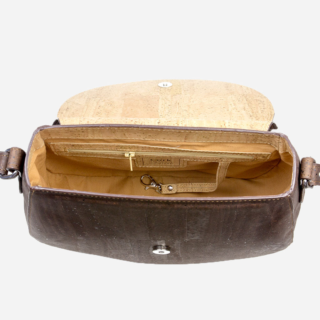 Saddle Bag Umhängetasche aus Kork