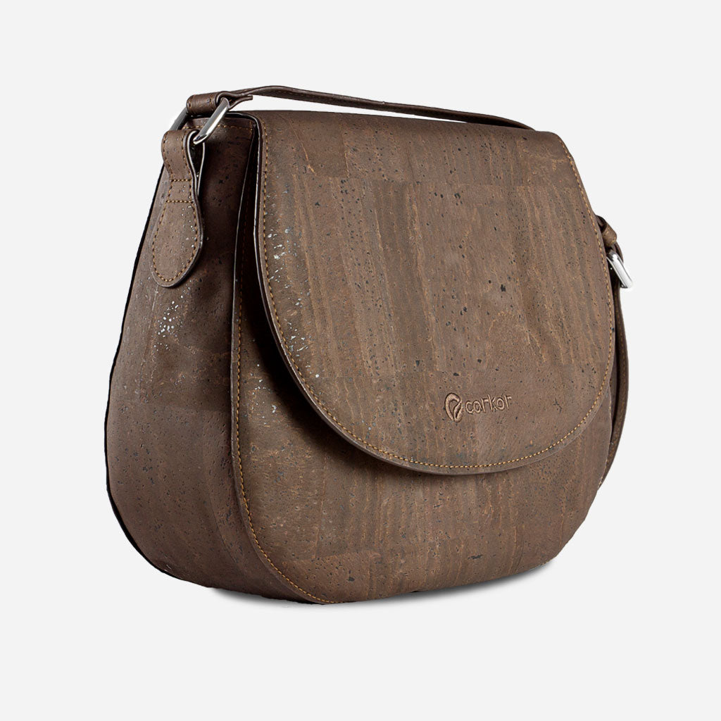 Saddle Bag Umhängetasche aus Kork