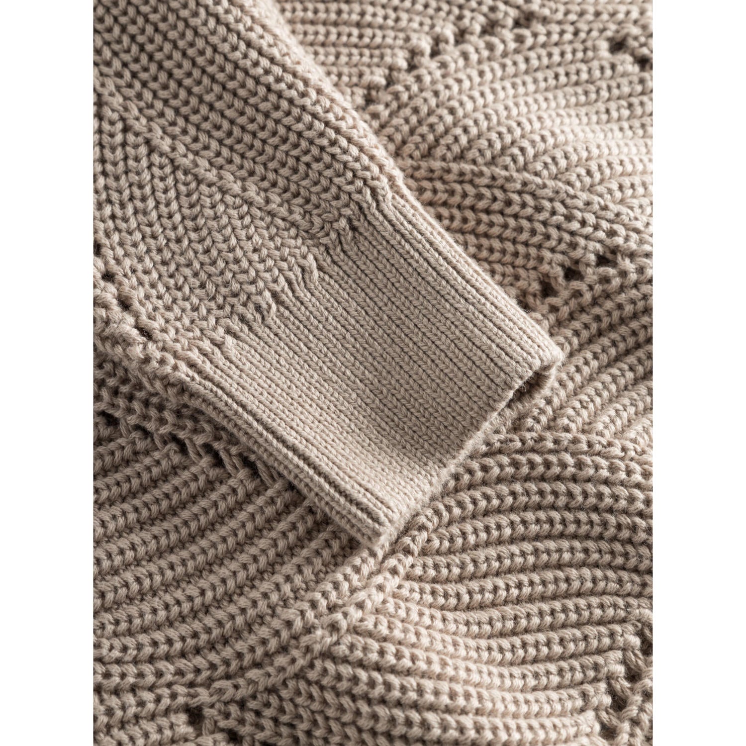 Strickpullover CABLE CREW aus Bio-Baumwolle