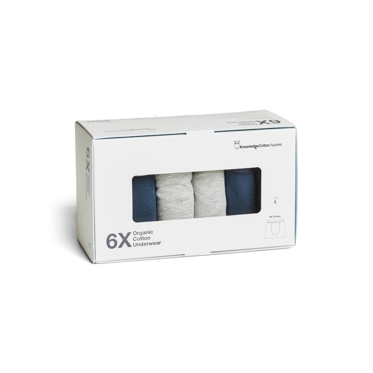 6-Pack Boxershorts CLASSIC aus Bio-Baumwolle