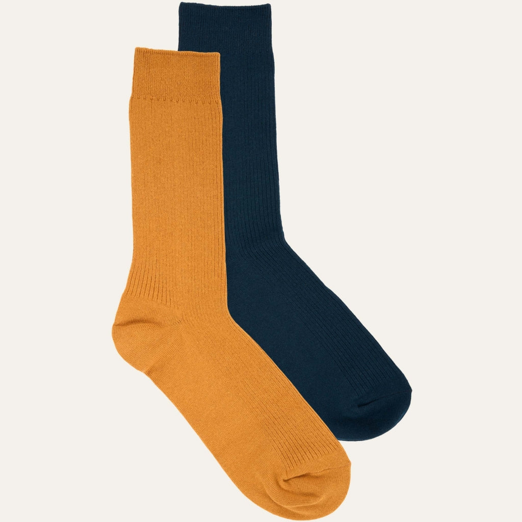 2-Pack Socken CLASSIC mit Bio-Baumwolle und recyceltem Polyester