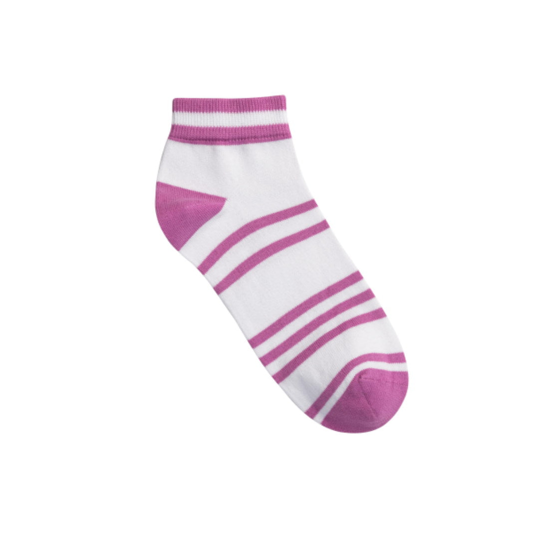 Sneaker Socken mit Streifen aus Bio-Baumwolle