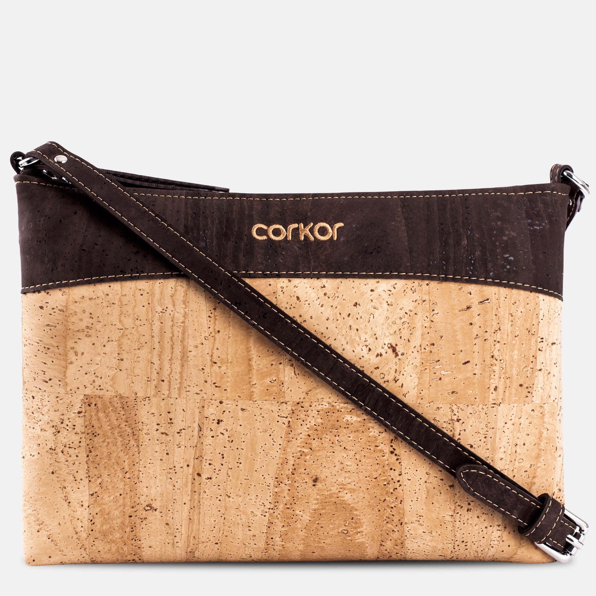 Crossbody Umhängetasche aus Kork