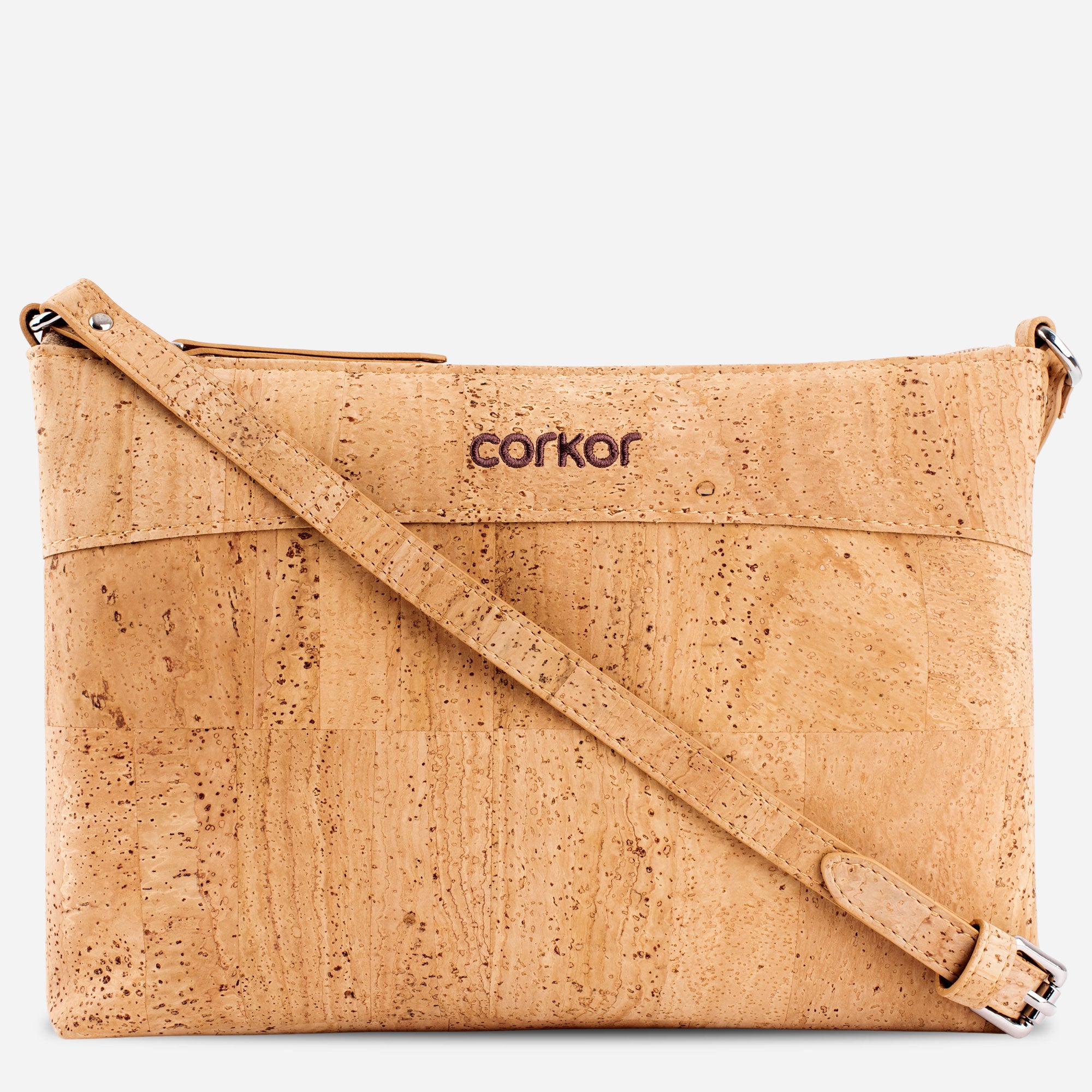 Crossbody Umhängetasche aus Kork
