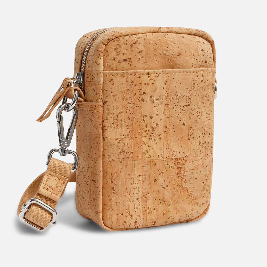 Kork Vertical Crossbody Tasche