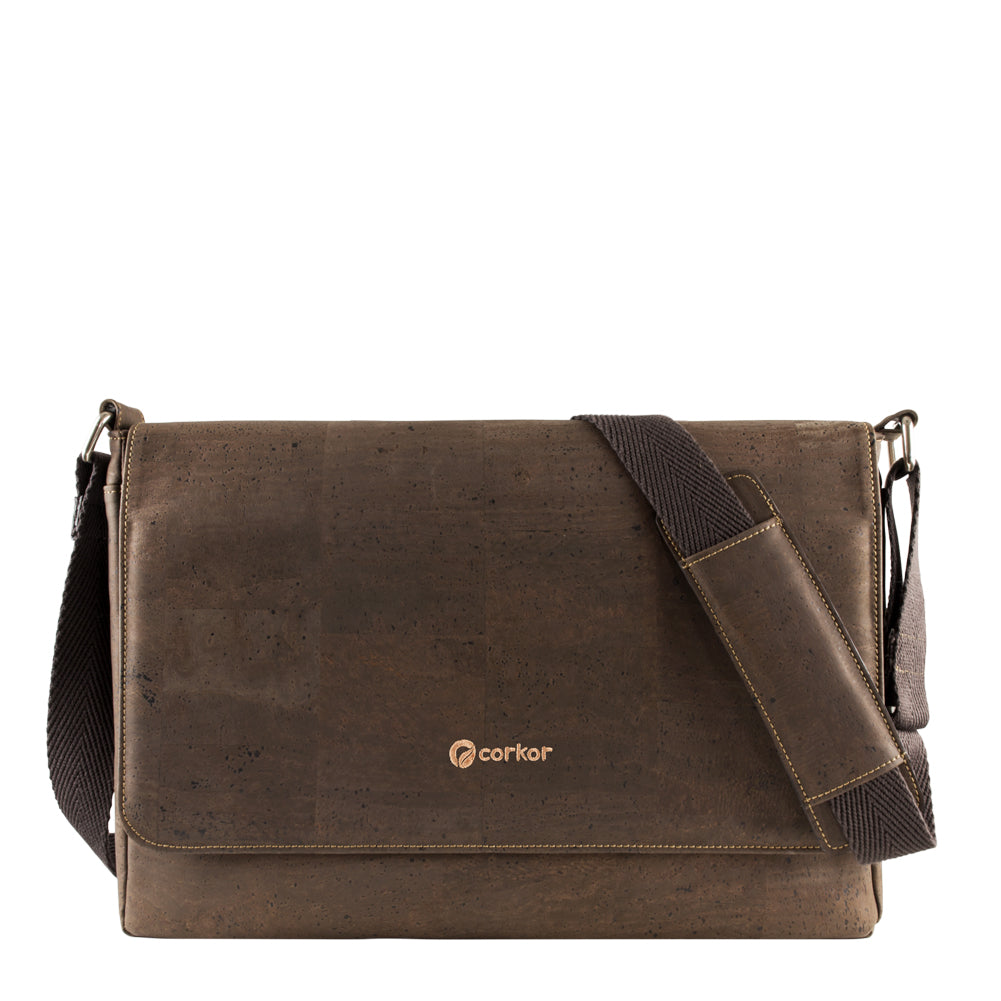 Kork Messenger Laptop-Tasche